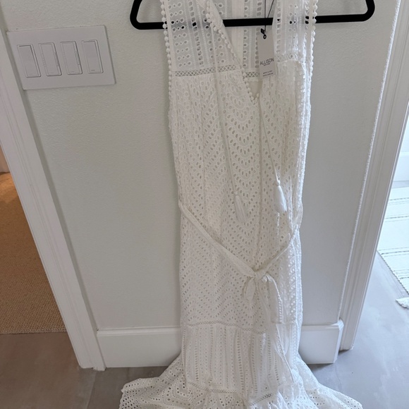 NWT Allison NYC eyelet maxi dress - Picture 6 of 6
